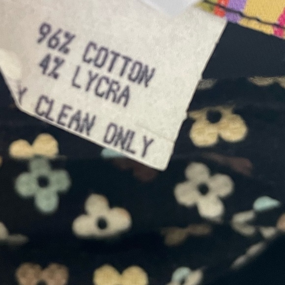 Dema geometric A-line skirt square floral printed circle skirt - Picture 6 of 9